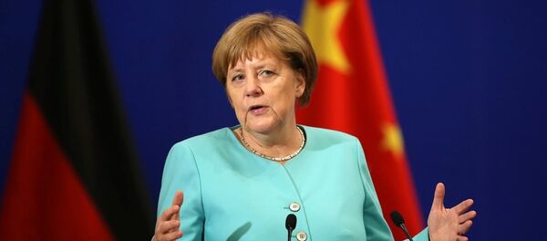 Almanya Başbakanı Angela Merkel Çin'de - Sputnik Türkiye