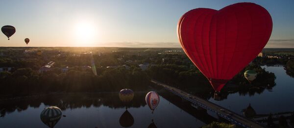 21. Uluslararası Balon Festivali Rusya'da yapıldı - Sputnik Türkiye