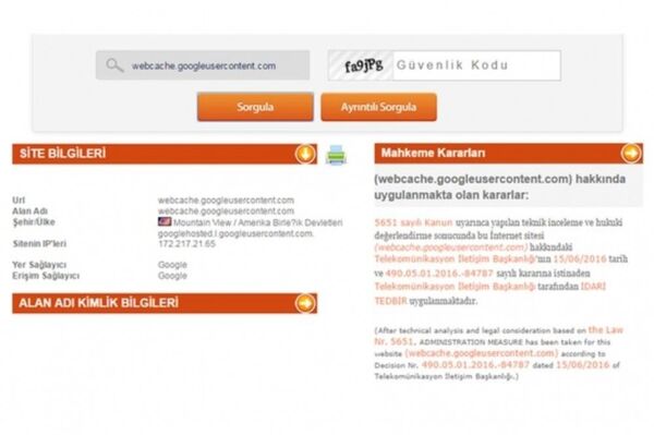 TİB'in Google'ın web önbellekleme sistemine erişimi engelleme kararı - Sputnik Türkiye