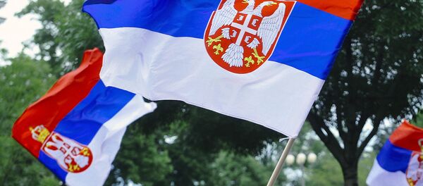 Sırbistan bayrağı Sırbistan bayrağı - Sputnik Türkiye