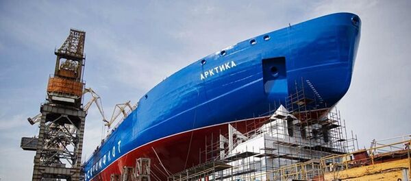 Buzkıran gemisi Arktika - Sputnik Türkiye