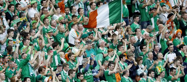 İrlandalı taraftarlar İrlandalı taraftarlar - Sputnik Türkiye