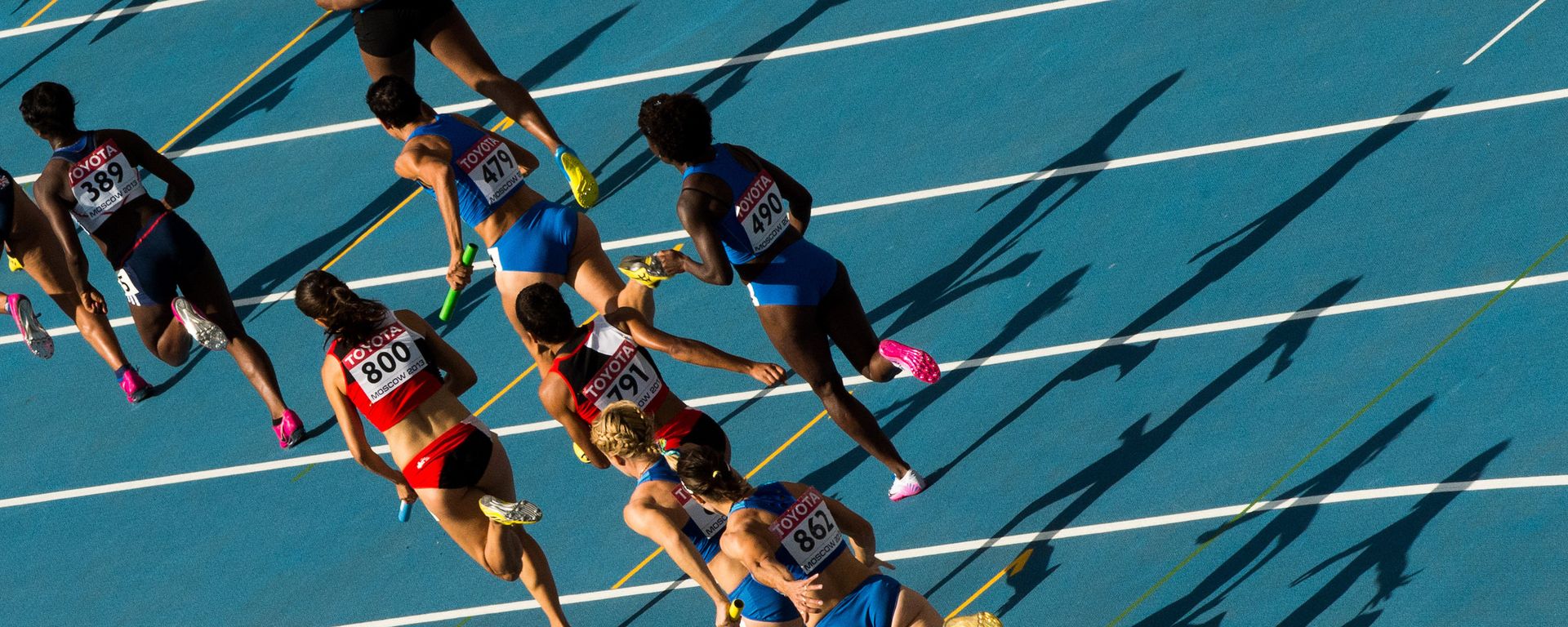 Dünya Atletizm Şampiyonası'nda koşan kadın atletler. - Sputnik Türkiye, 1920, 23.07.2026