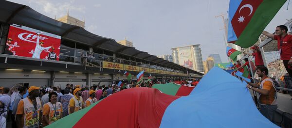 Bakü'de yapılan tarihin ilk Formula 1 mücadelesi - Sputnik Türkiye