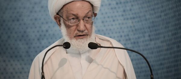 Bahreyn'de Şiilerin dini lideri İsa Ahmed Kasım - Sputnik Türkiye
