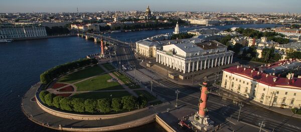 Kuşbakışı St. Petersburg - Sputnik Türkiye