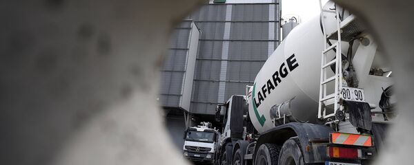 Fransız inşaat şirketi Lafarge. - Sputnik Türkiye