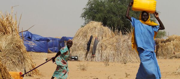 Nijerya'nın Difa kenti yakınlarında bir kamp. - Sputnik Türkiye