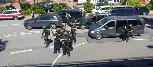 Almanya’da Frankfurt yakınındaki Viernheim kasabasında silahlı saldırı - Sputnik Türkiye