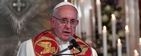 Katoliklerin ruhani lideri Papa Francis - Sputnik Türkiye