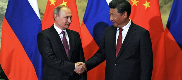 Rusya Devlet Başkanı Vladimir Putin ve Çin Devlet Başkanı Şi Cinping - Sputnik Türkiye