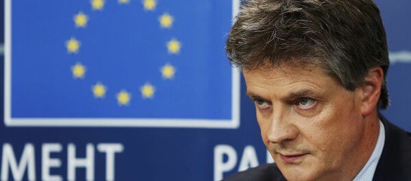 İngiltere'nin Avrupa Birliği'ndeki (AB) en üst düzey yetkilisi Jonathan Hill - Sputnik Türkiye