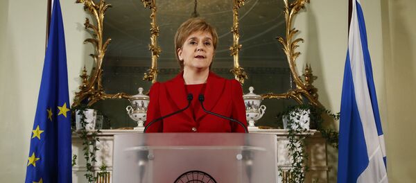 İskoçya Başbakanı Nicola Sturgeon - Sputnik Türkiye