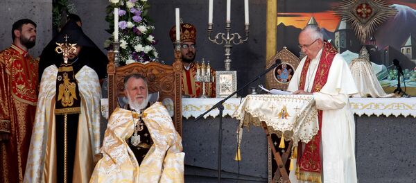 Katoliklerin ruhani lideri Papa Francis - Sputnik Türkiye