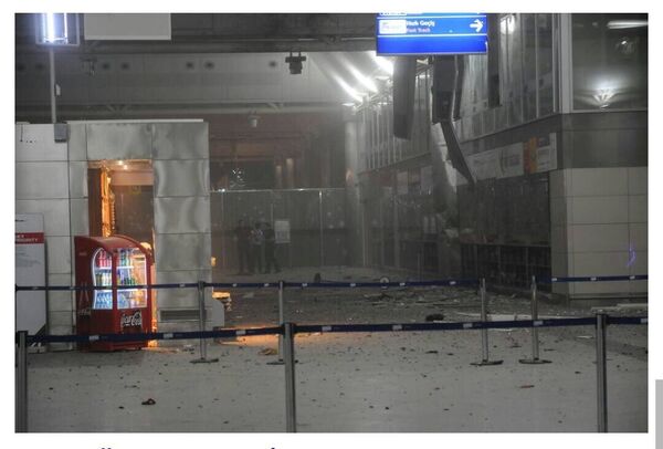 Saldırının ardından İstanbul Atatürk Havalimanı - Sputnik Türkiye