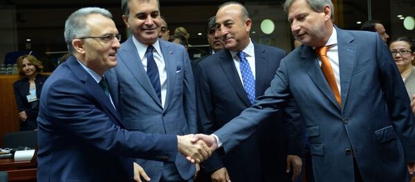 AB ile 33. fasıl açıldı - Sputnik Türkiye