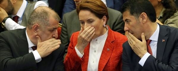 Ümit Özdağ - Meral Akşener - Sinan Ogan - Sputnik Türkiye