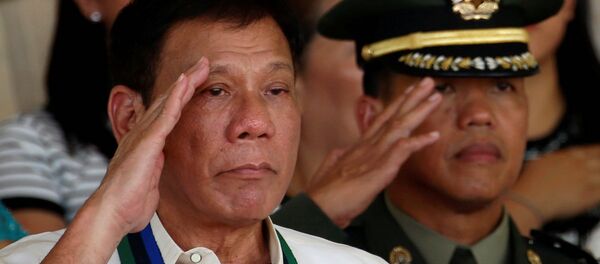 Filipinler Devlet Başkanı Rodrigo Duterte - Sputnik Türkiye