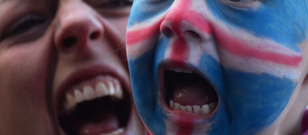 İzlanda Milli Takımı evine döndü - Sputnik Türkiye