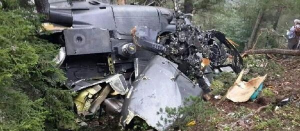 Giresun'da askeri helikopter düştü - Sputnik Türkiye