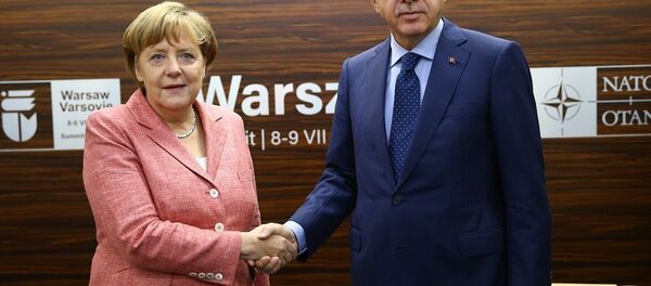 Cumhurbaşkanı Recep Tayyip Erdoğan - Almanya Başbakanı Angela Merkel Cumhurbaşkanı Recep Tayyip Erdoğan - Almanya Başbakanı Angela Merkel - Sputnik Türkiye