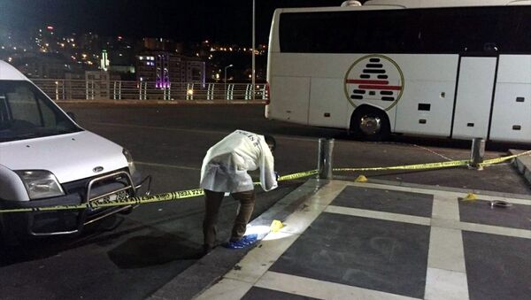 Şanlıurfa'da şehirlerarası otobüs terminalinde çatışma - Sputnik Türkiye