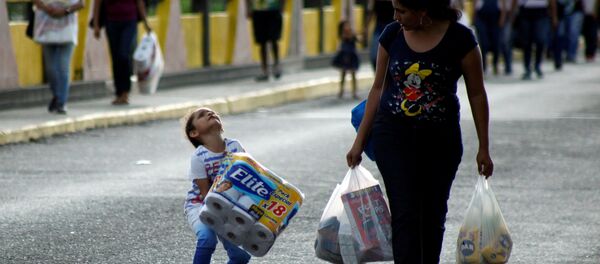 Venezüella - Kolombiya sınırı - Sputnik Türkiye