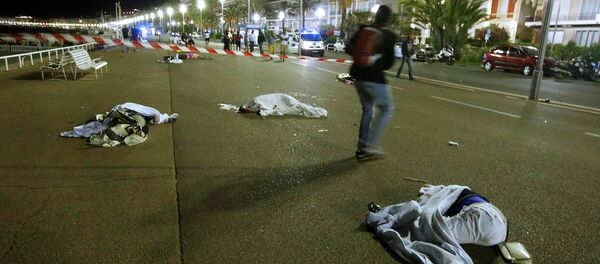 Nice'te saldırı Nice'te saldırı - Sputnik Türkiye