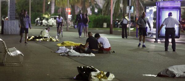 Nice'te saldırı Nice'te saldırı - Sputnik Türkiye