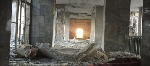 Darbe girişimi sırasında TBMM binası bombalandı Darbe girişimi sırasında TBMM binası bombalandı - Sputnik Türkiye