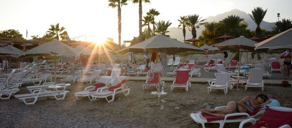 Antalya - Rus turistler Antalya - Rus turistler - Sputnik Türkiye