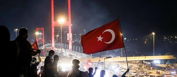 darbe girişimi protesto - Sputnik Türkiye