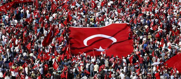 Taksim - Cumhuriyet ve Demokrasi Mitingi - Sputnik Türkiye