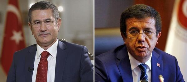 Nurettin Canikli -  Nihat Zeybekci - Sputnik Türkiye