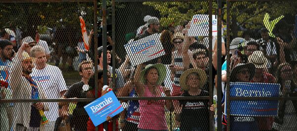 Bernie Sanders taraftarları - Sputnik Türkiye