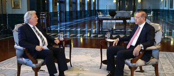 Cumhurbaşkanı Recep Tayyip Erdoğan, Alman ARD Televizyonu'na mülakat verdi - Sputnik Türkiye