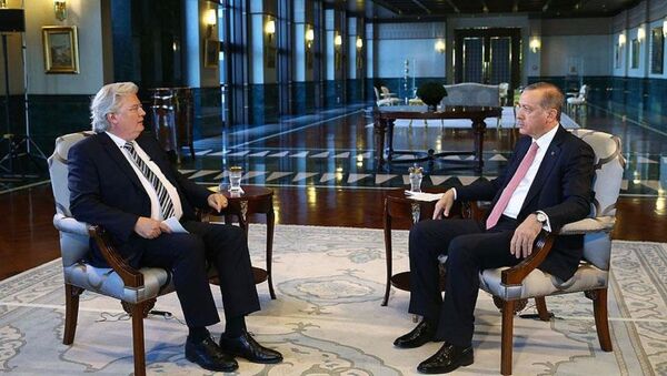 Cumhurbaşkanı Recep Tayyip Erdoğan, Alman ARD Televizyonu'na mülakat verdi - Sputnik Türkiye