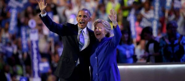 Hillary Clinton -  Barack Obama - Sputnik Türkiye