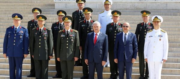 YAŞ üyeleri Anıtkabir'i ziyaret etti - Sputnik Türkiye