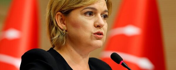 CHP Genel Başkan Yardımcısı ve parti sözcüsü Selin Sayek Böke - Sputnik Türkiye