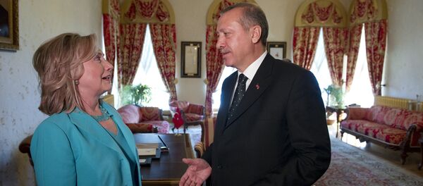 Hillary Clinton - Recep Tayyip Erdoğan - Sputnik Türkiye