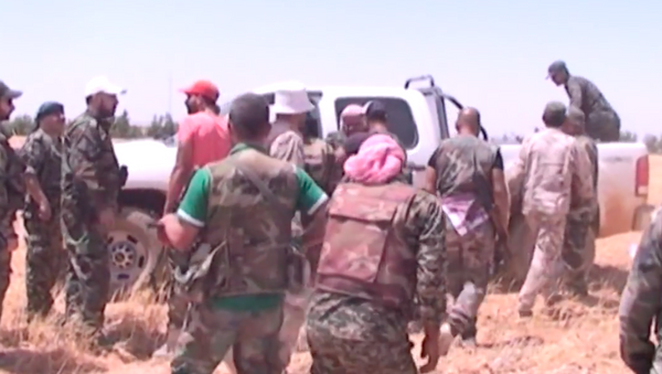 Suriye ordusu Tel al-Tut ve Bediye bölgesinde - Sputnik Türkiye