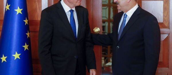 Thorbjorn Jagland - Mevlüt Çavuşoğlu - Sputnik Türkiye