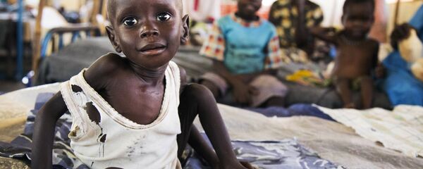 Güney Sudan / Afrika / Çocuk / Açlık - Sputnik Türkiye