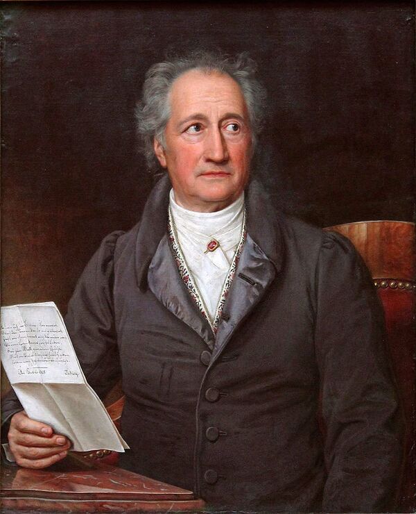 Alman edebiyatçı Johann Goethe - Sputnik Türkiye