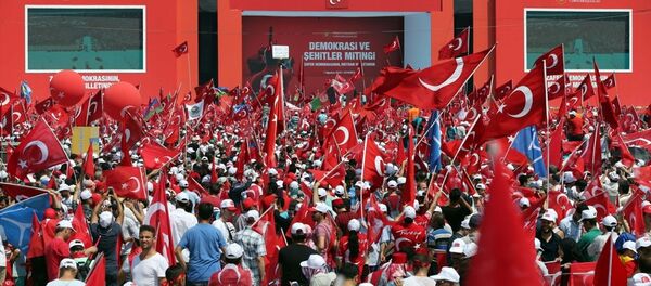 Yenikapı miting - Sputnik Türkiye