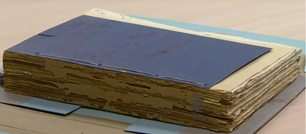 Yahudi soykırımının planlayıcısı Himmler’in kayıp ajandası bulundu - Sputnik Türkiye