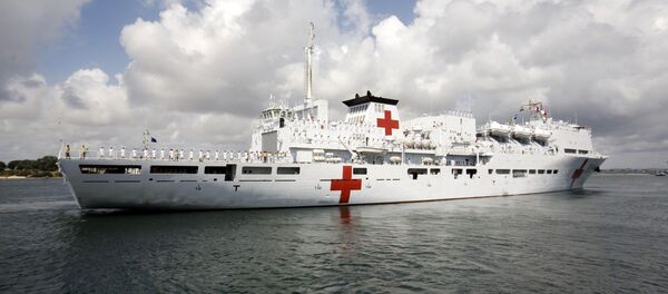 Kızılhaç Akdeniz arama-kurtarma gemisi - Sputnik Türkiye