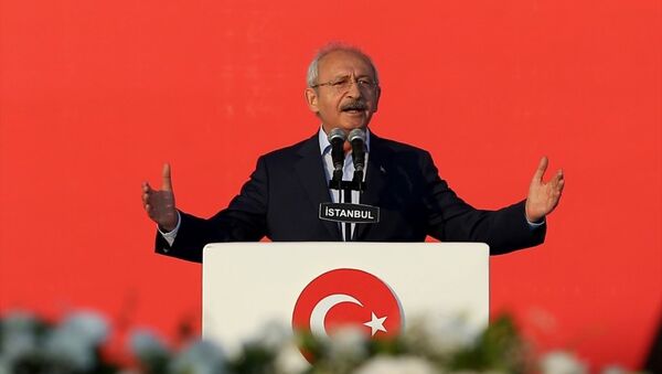 CHP Genel Başkanı Kemal Kılıçdaroğlu Yenikapı'da - Sputnik Türkiye