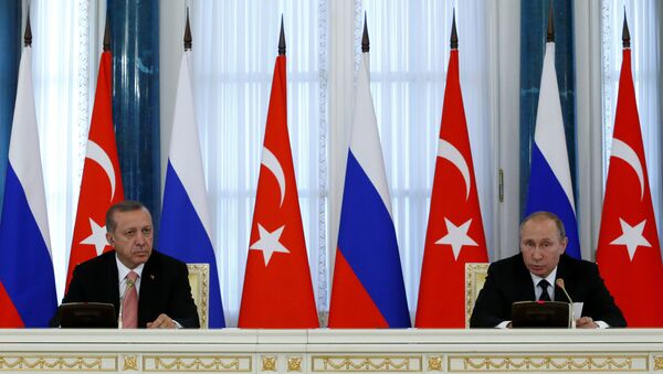 Recep Tayyip Erdoğan - Vladimir Putin - Sputnik Türkiye